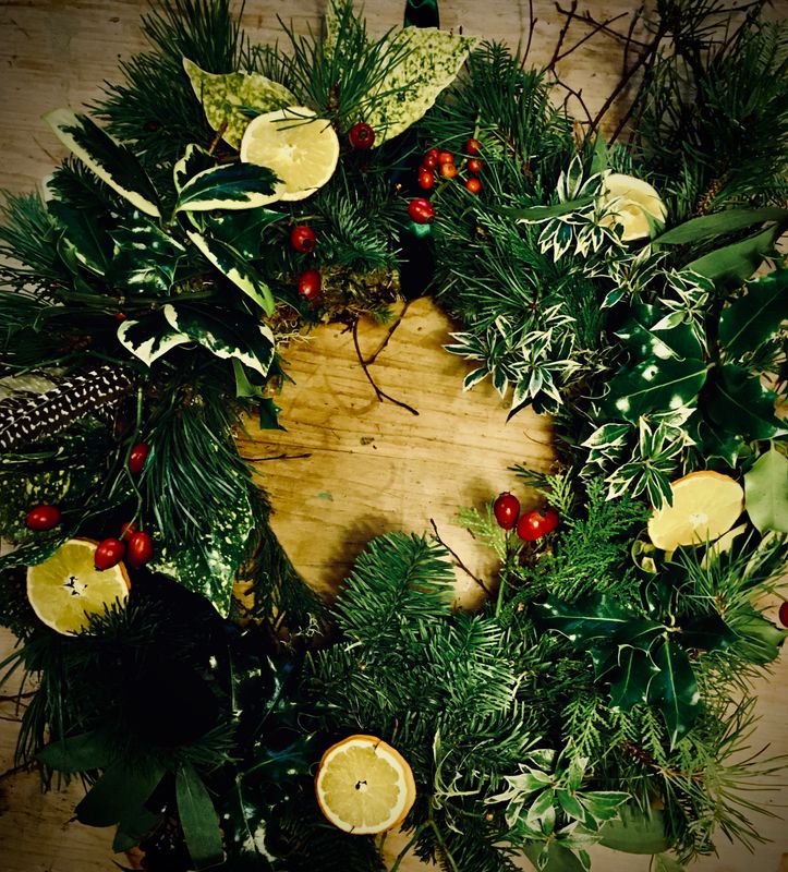 Luxury Wreath Making at Gwanas Fawr; with mulled wine and festive refreshments 13th Dec Luxury Wreath Making at Gwanas Fawr; with mulled wine and festive refreshments 13th Dec