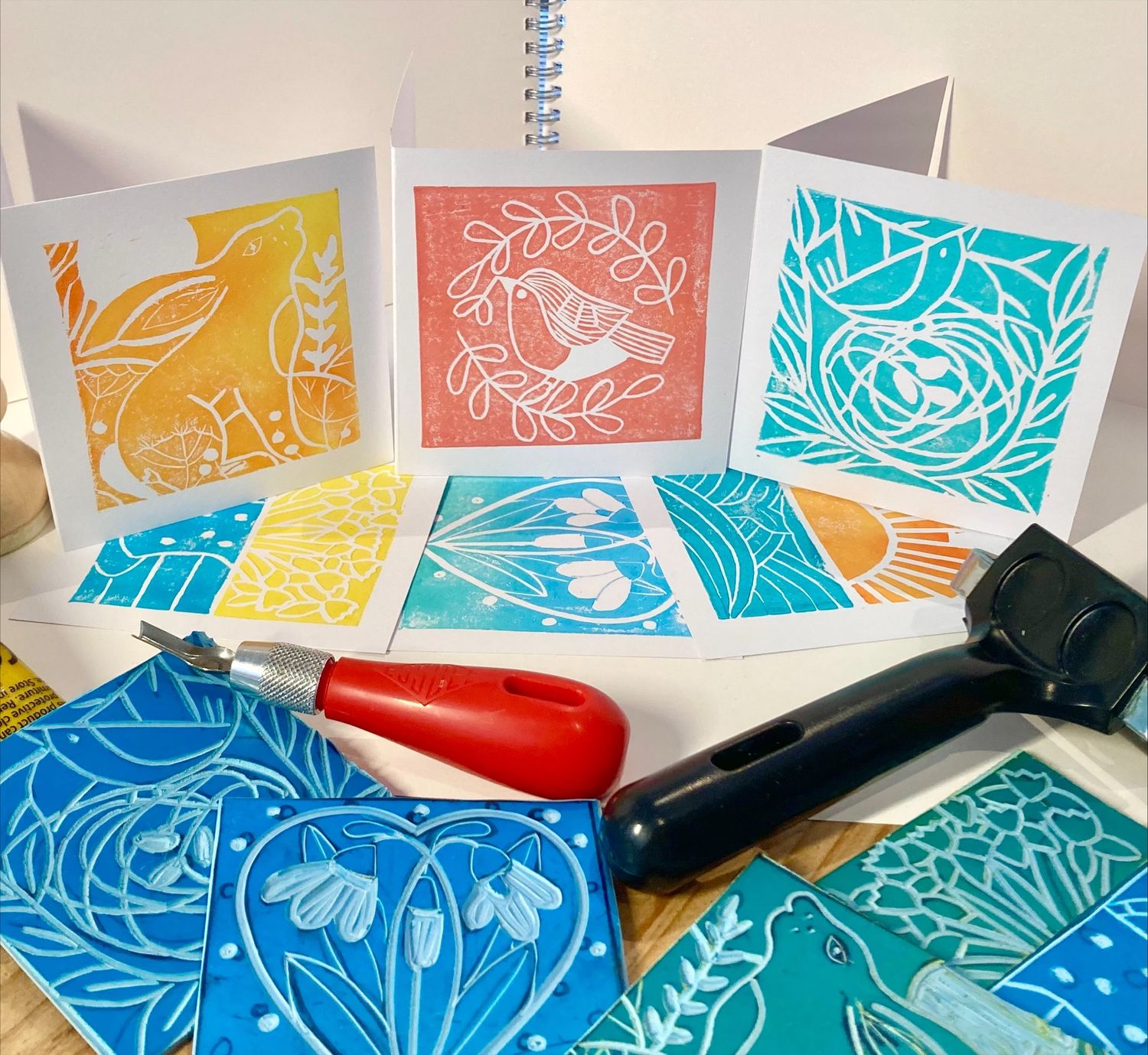 14th March Lino printing workshop with Hapus Stained Glass 14th March Lino printing workshop with Hapus Stained Glass