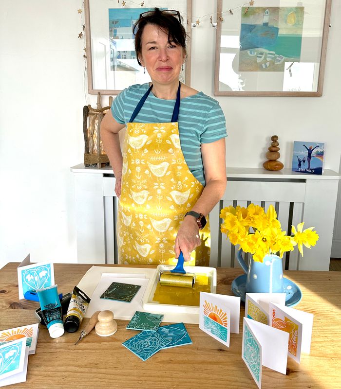 Festive Lino printing workshop 14th Nov 2026