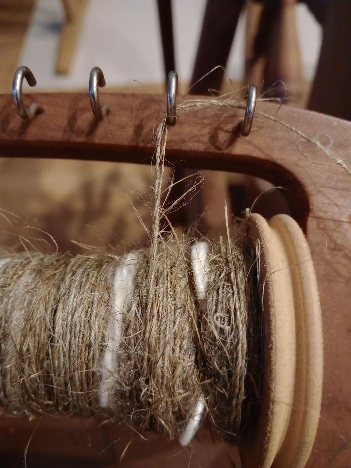 Flax Spinning 29 May, 1-2.30