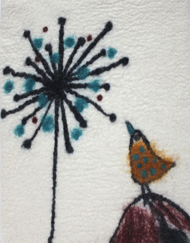 Wet felt a picture with artist/maker, Ruth Packham, 8 August 2-5