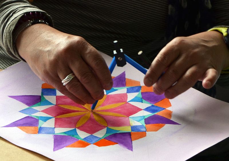 Mandala Painting Workshop with Anne Thomas, Saturday 17 October