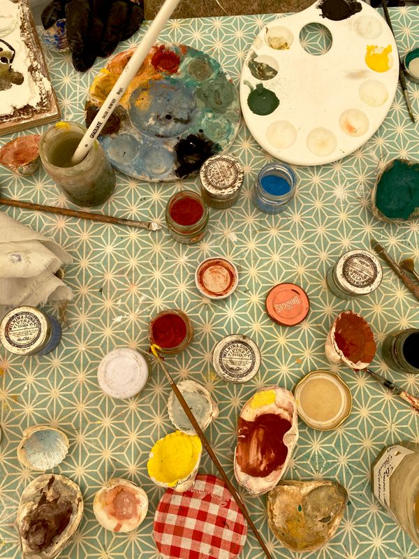 Fresco Panel Painting, with Julie Jones. Sunday 18 October, 1pm-4:30pm Approx End Time