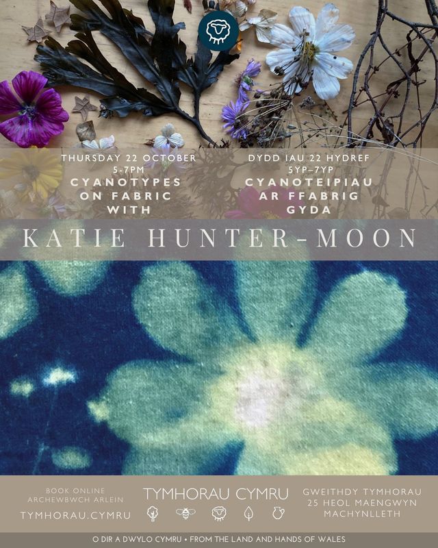 Botanical Cyanotype Evening Printing, Thursday 22 October, 5-7pm