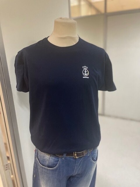 Camiseta Armada color azul marino