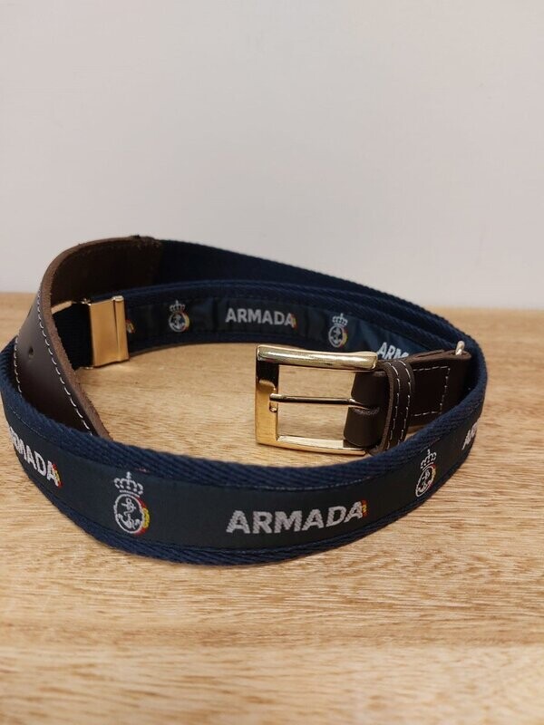 Cinturón Naútico Ajustable Armada color azul marino