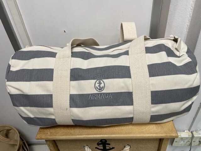 Bolsa Barril Nautica a rayas Armada