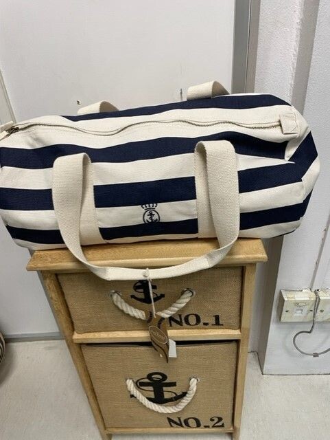 Bolsa Barril Nautica a rayas Armada