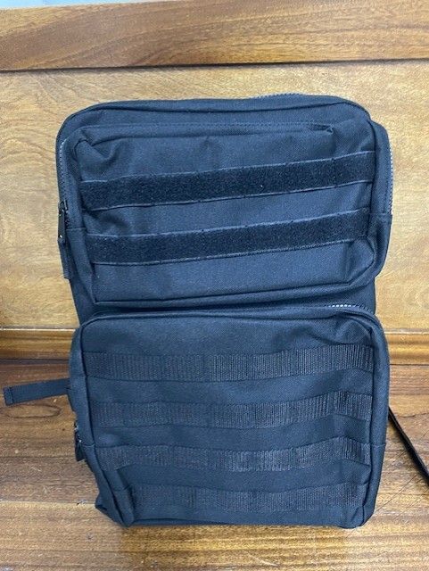 Mochila tactica MOLLE negra, 25 litros