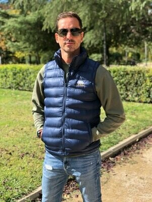 Chaleco de Hombre acolchado Juan Sebastián Elcano Azul marino