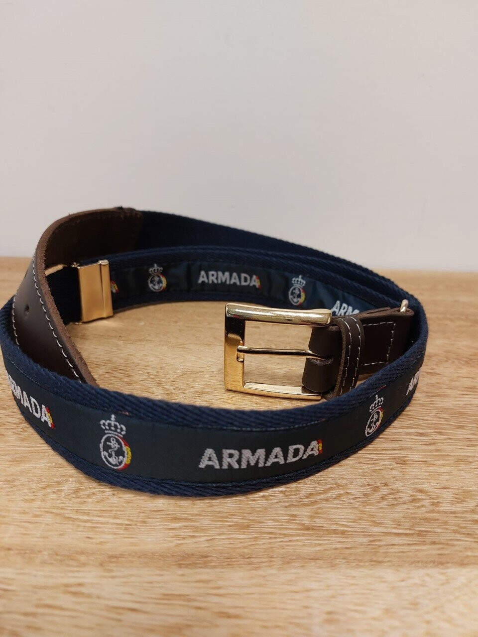 Cinturón Naútico Ajustable Armada color azul marino
