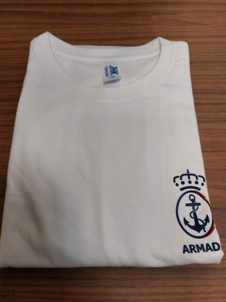 Camiseta Armada color blanco