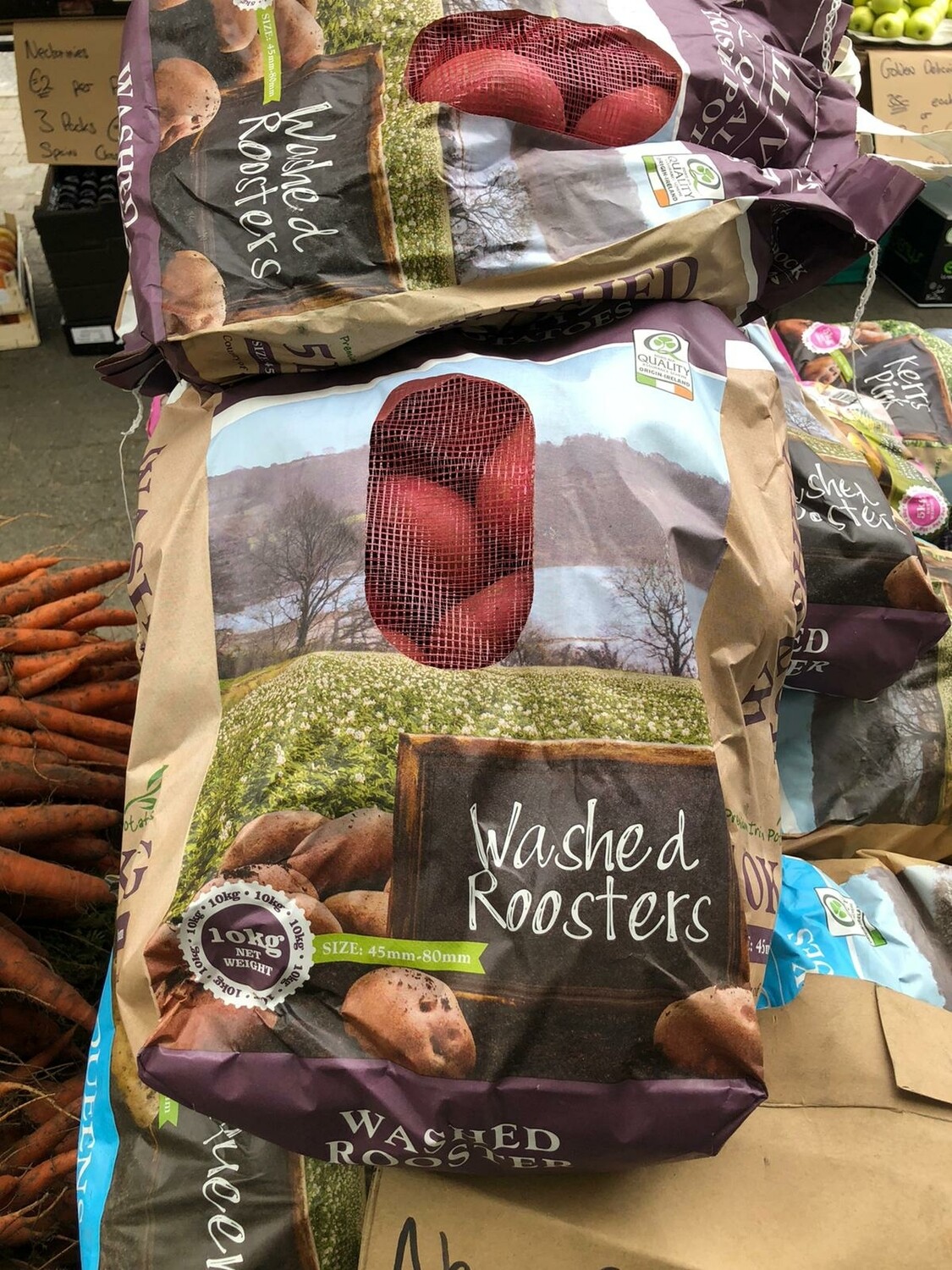 Washed roosters 10kg
