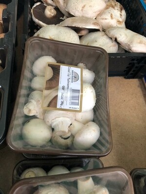 Pre packed mushrooms