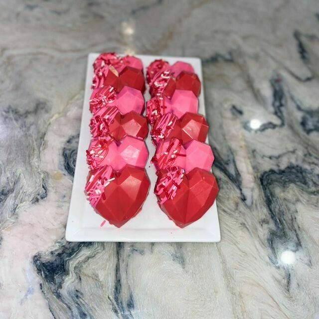 Heart Shaped Red Velvet Cake