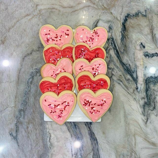 Heart Shaped Sugar Cookies