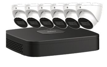 6-Ch 2k/4MP Security System