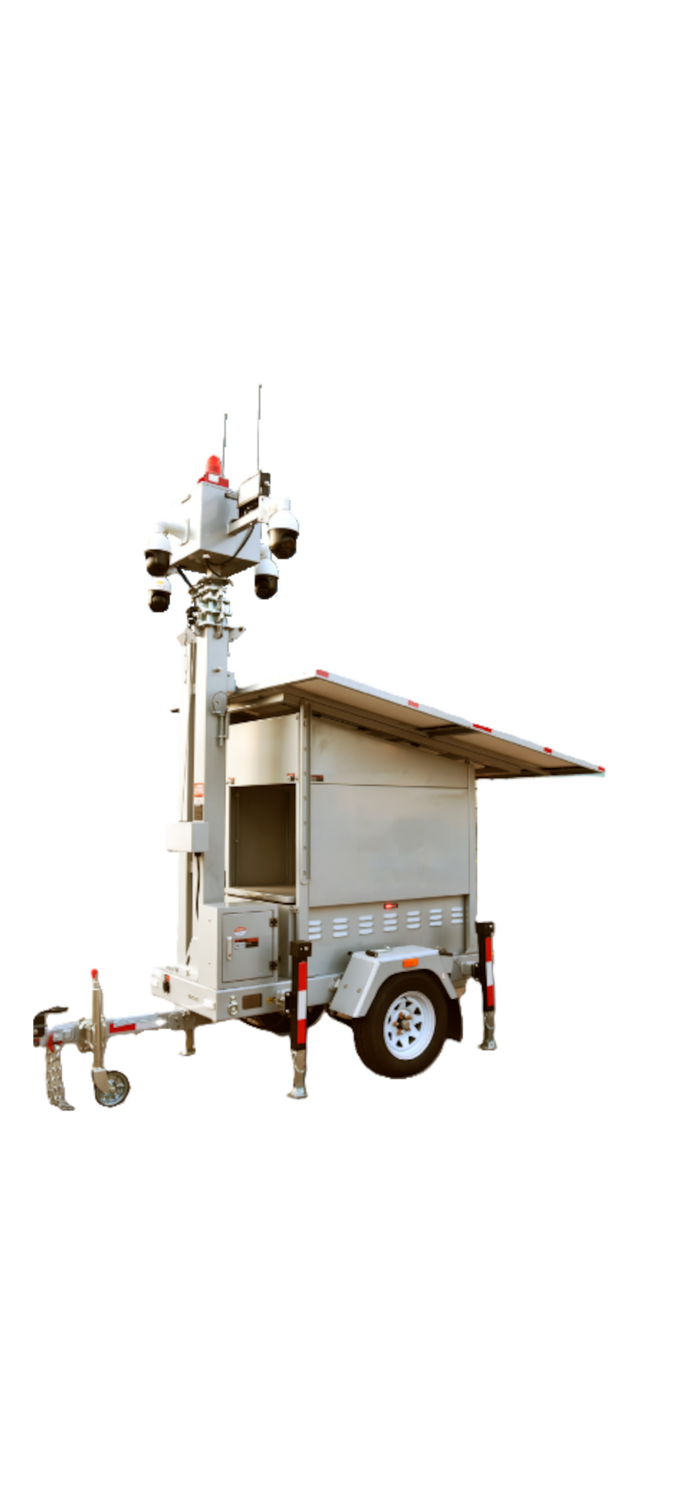 Mobile Security Solar Trailer