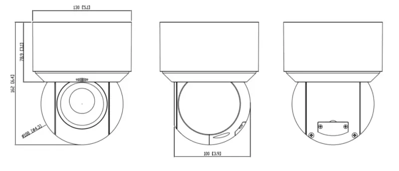 1440p/3MP 20X Auto Tracking PTZ IPC/Network Camera