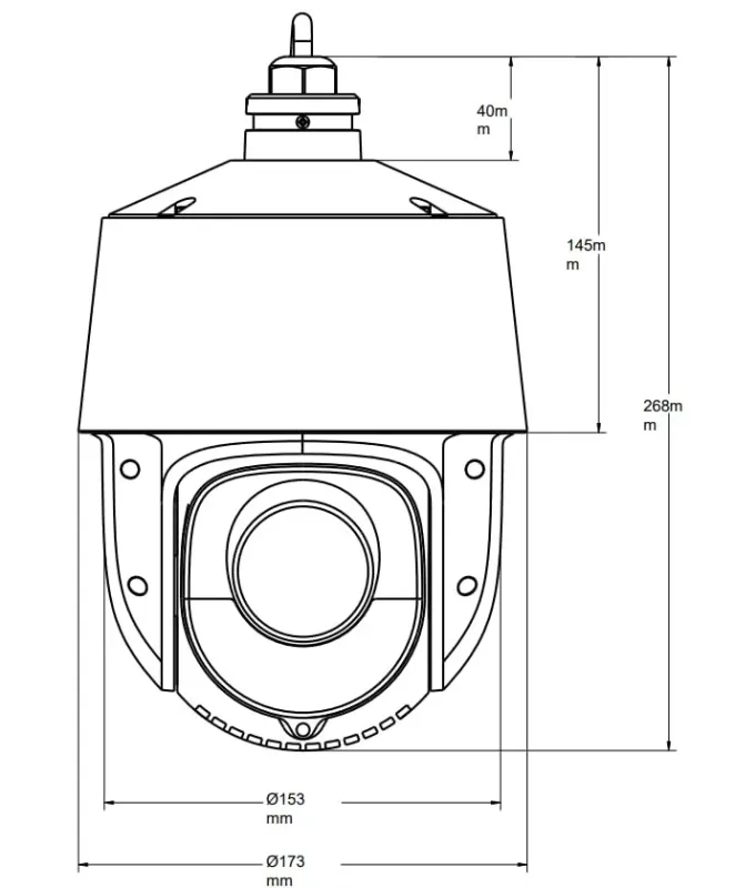 2k/4MP 20X-30X Auto Tracking PTZ IPC/Network Camera