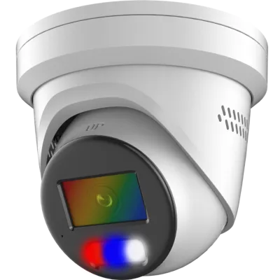 2k/4MP Active Deterrence Color 24/7 Turret IP/Network Camera