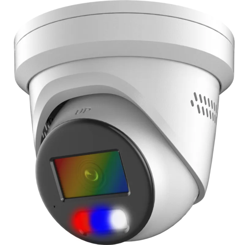 2k/4MP Active Deterrence Color 24/7 Turret IP/Network Camera