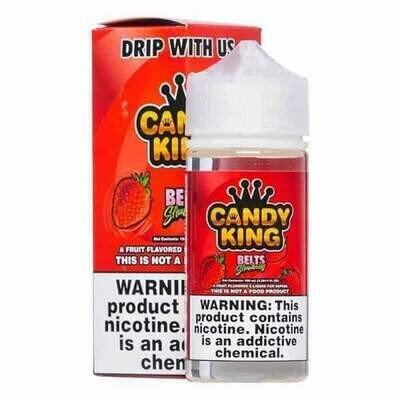 Candy King Strawberry Belts 6mg 100ml Vape Juice