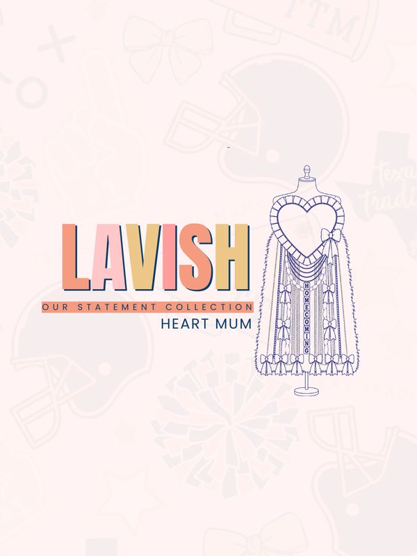 Lavish Heart Homecoming Mum