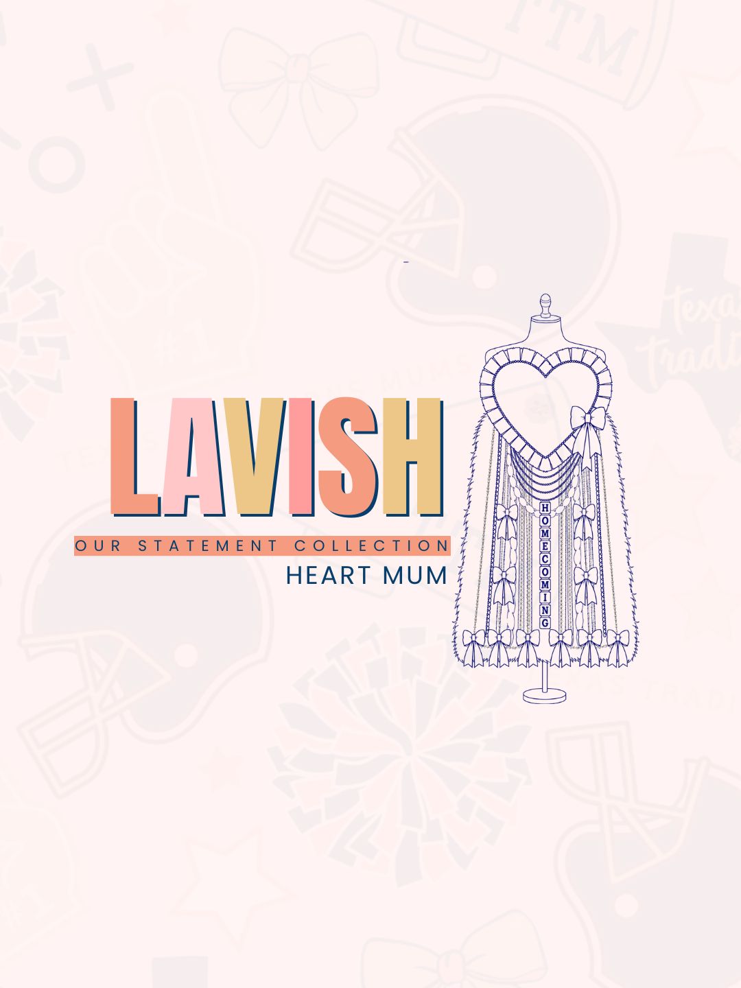 Lavish Heart Homecoming Mum