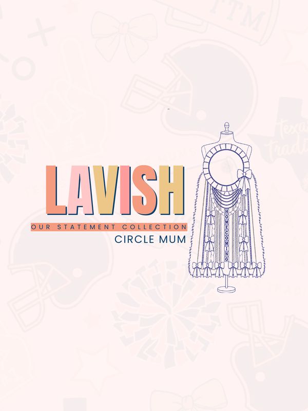 Lavish Circle Homecoming Mum