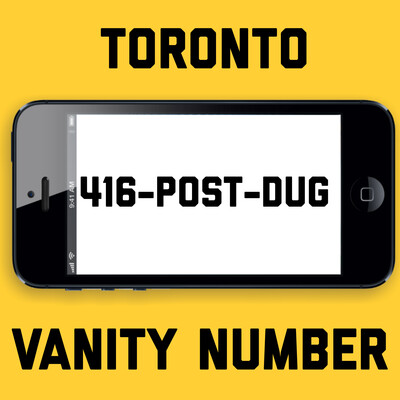 416-767-8384 (Post Dug) VANITY NUMBER TORONTO