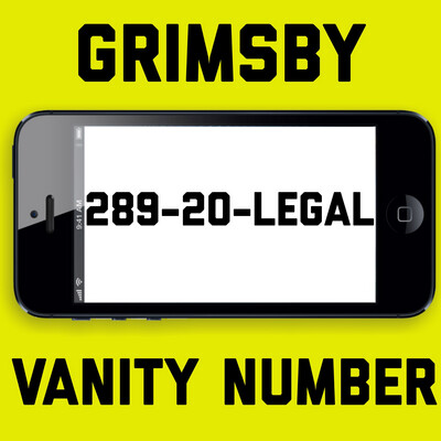 289-20-LEGAL VANITY NUMBER GRIMSBY
