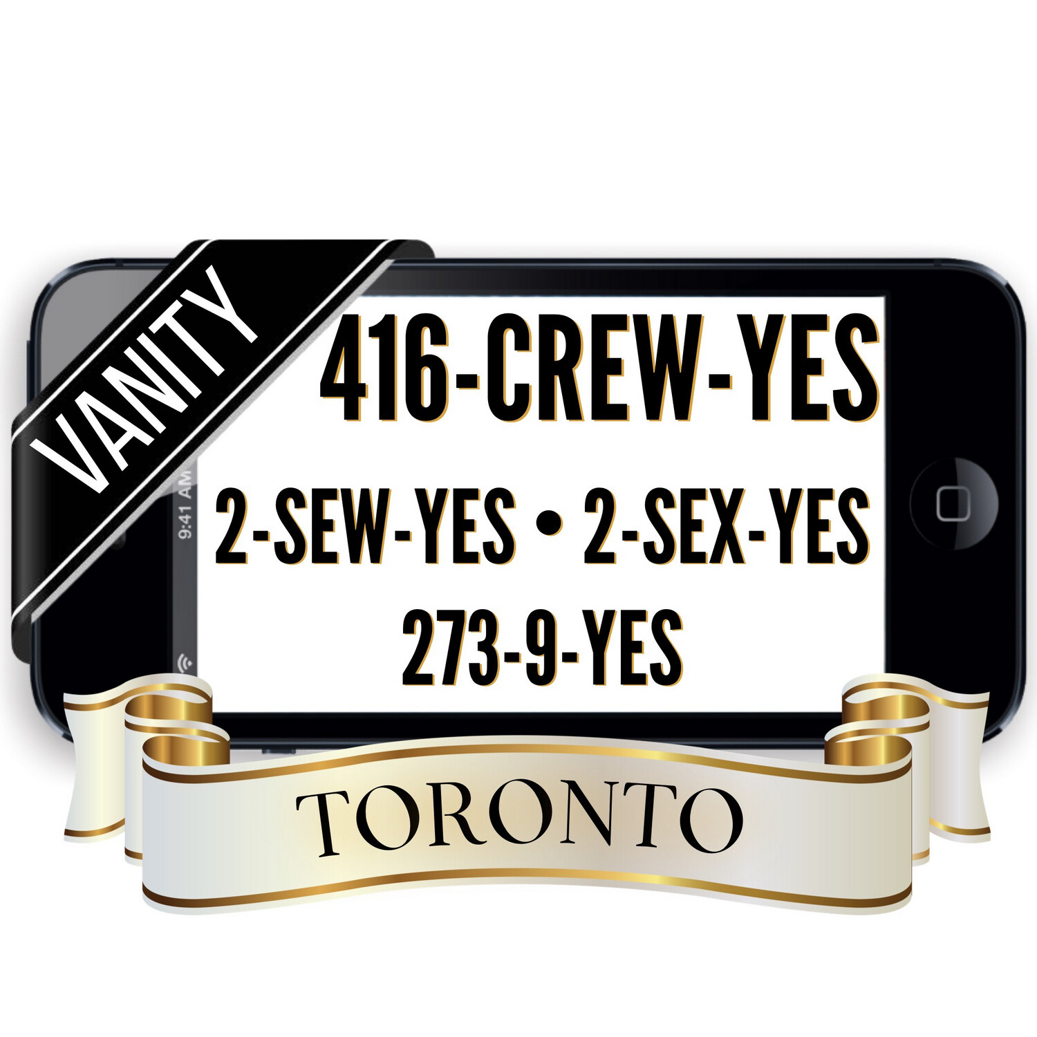 416-273-9937 (CREW YES, SEX-YES, SEW-YES)