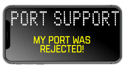 My port was rejected