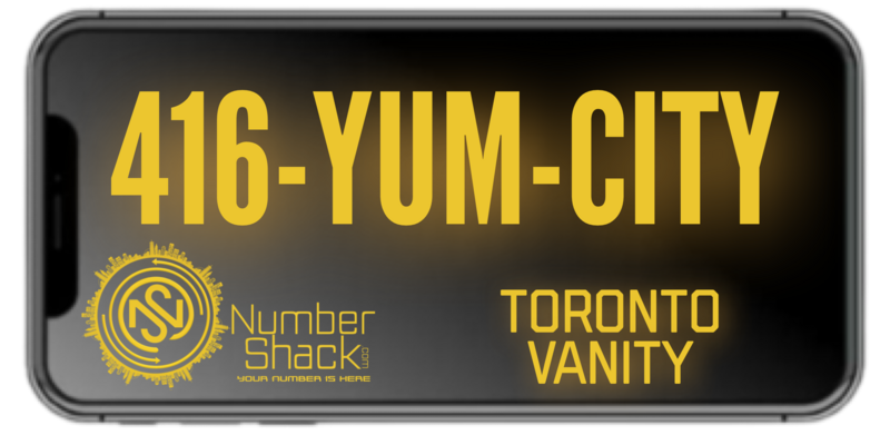 416-986-CITY (2489, YUM-CITY)