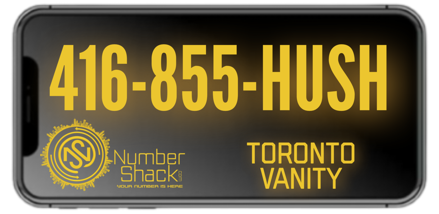 416-855-HUSH (4874, GUSH)