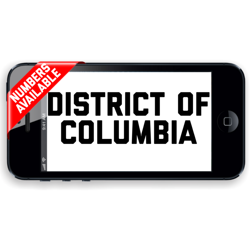Get Local Washington, DC Area Code 202 Phone Numbers