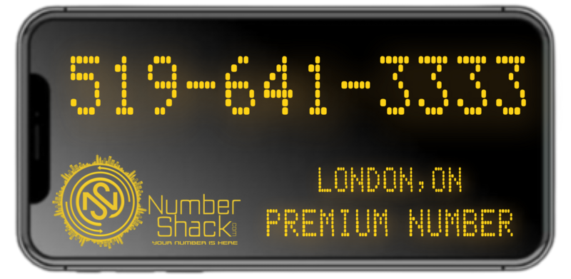 Get London Ontario area code 519 phone number 519-641-3333