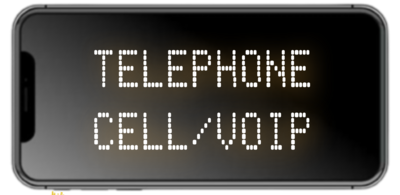 Telephone/Cell/VOIP