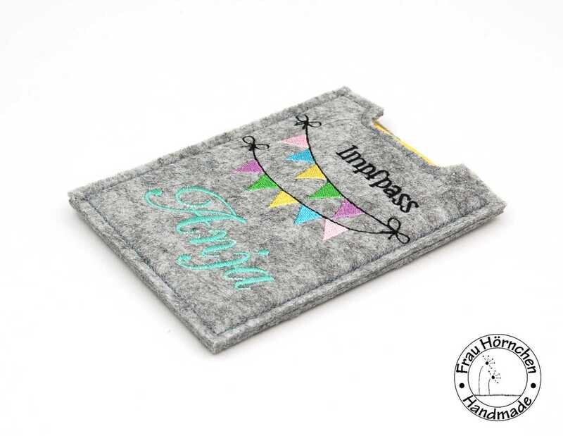 Impfpass Hülle Wimpelkette