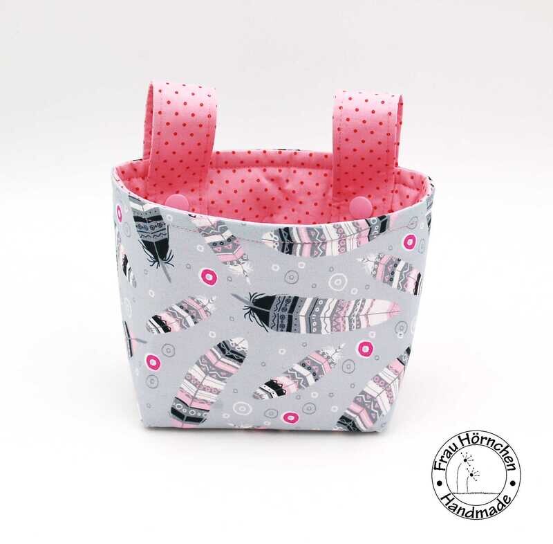 Lenkertasche Federn