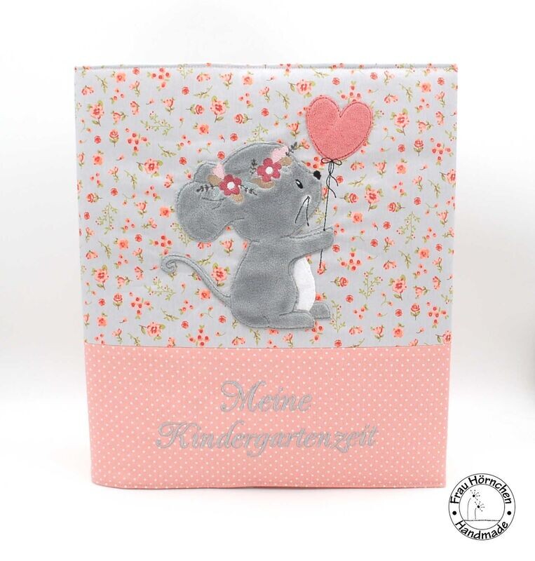 Maus mit Herzballon