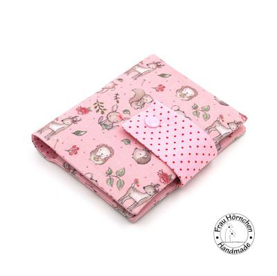 Niedliche Waldtiere auf pink Niedliche Waldtiere auf pink