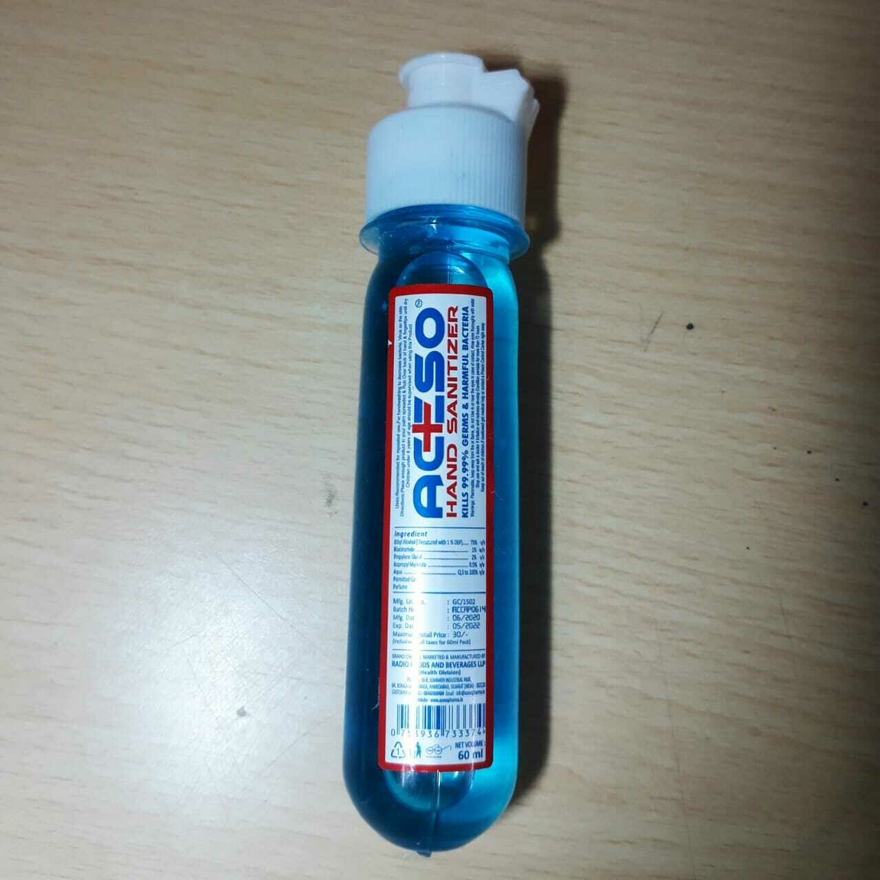 Aceso Hand Sanitizer 60 ml