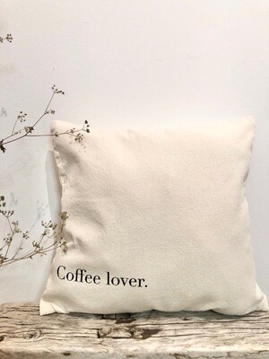 Kissenhülle „Coffee Lover“