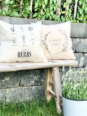 Kissenhülle “Summer vibes”