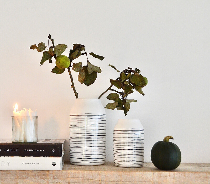 Vase “Streifen” groß, 20cm Vase “Streifen” groß, 20cm