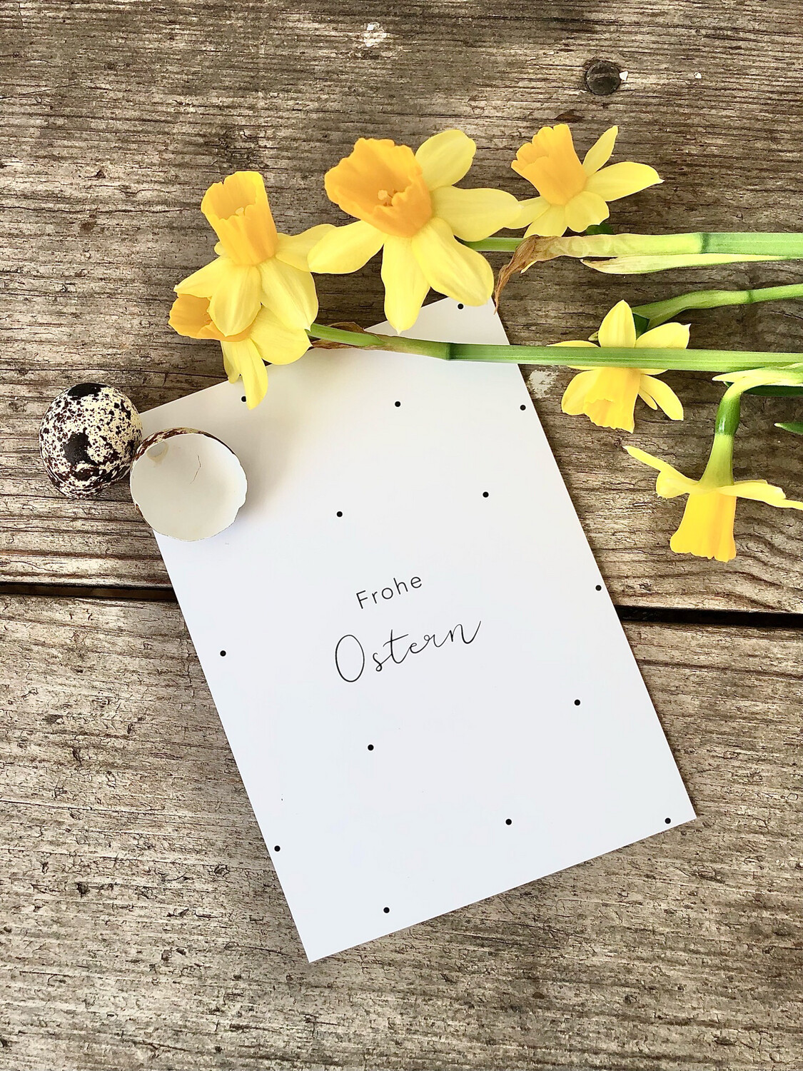 Postkarte „Frohe Ostern“