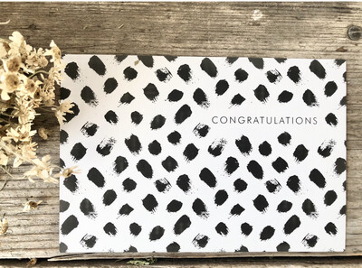 Postkarte “Congratulations” Postkarte “Congratulations”