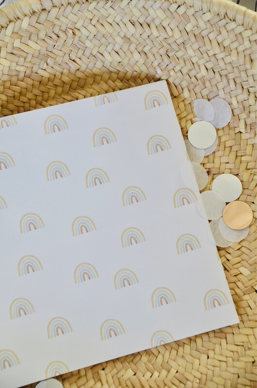 Geschenkpapier „Regenbogen“ Geschenkpapier „Regenbogen“